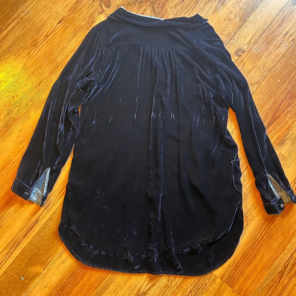 Free People x CP Shades Blue Bridget Mini Dress or Tunic S - Picture 8 of 16